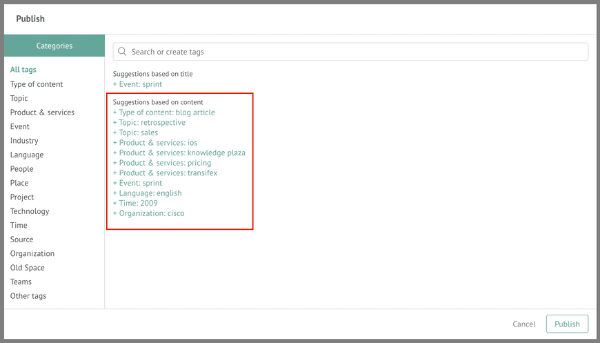 automatic tags