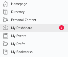 Personal dashboard