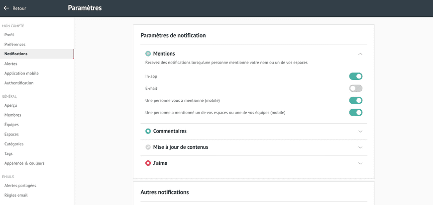 Notifications
