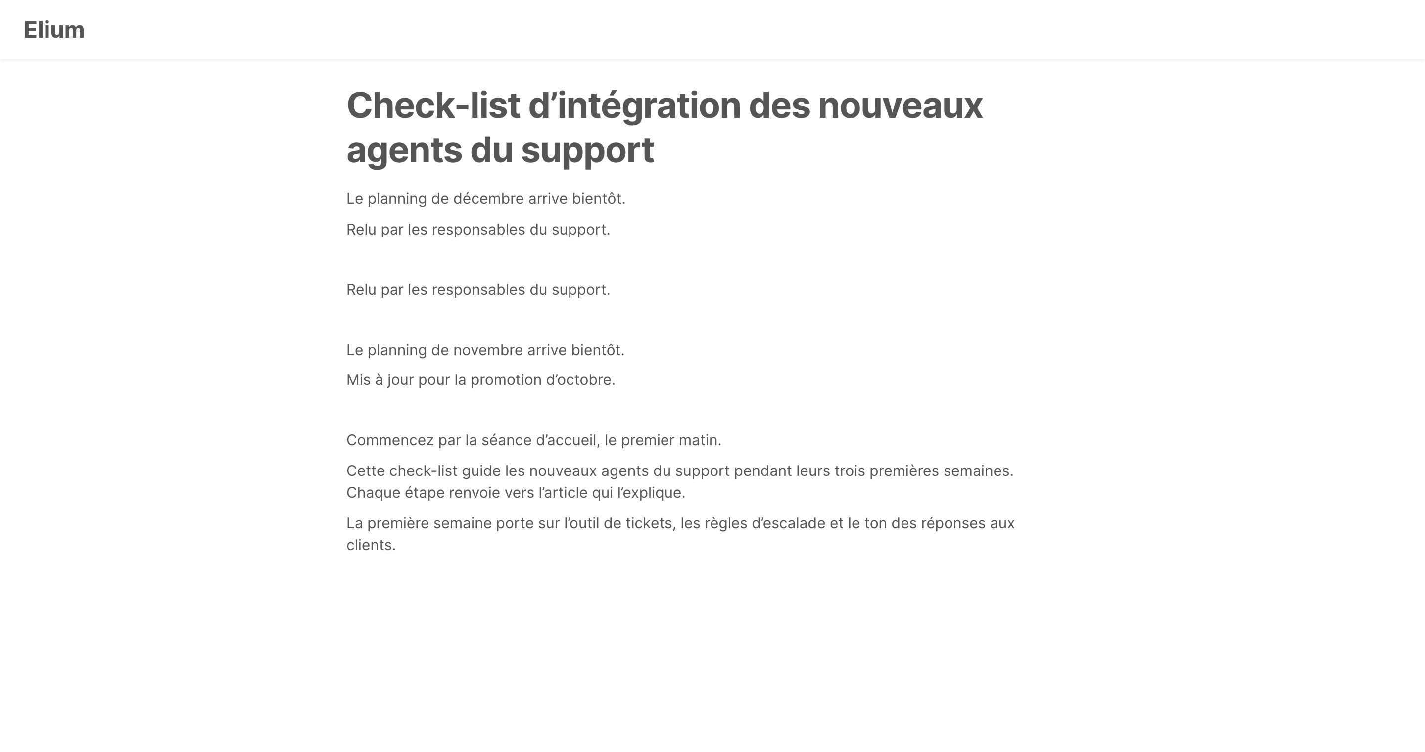 Un article ouvert depuis son lien public