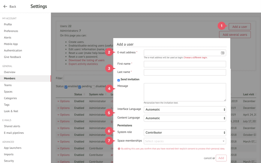 Ajouter un utilisateur